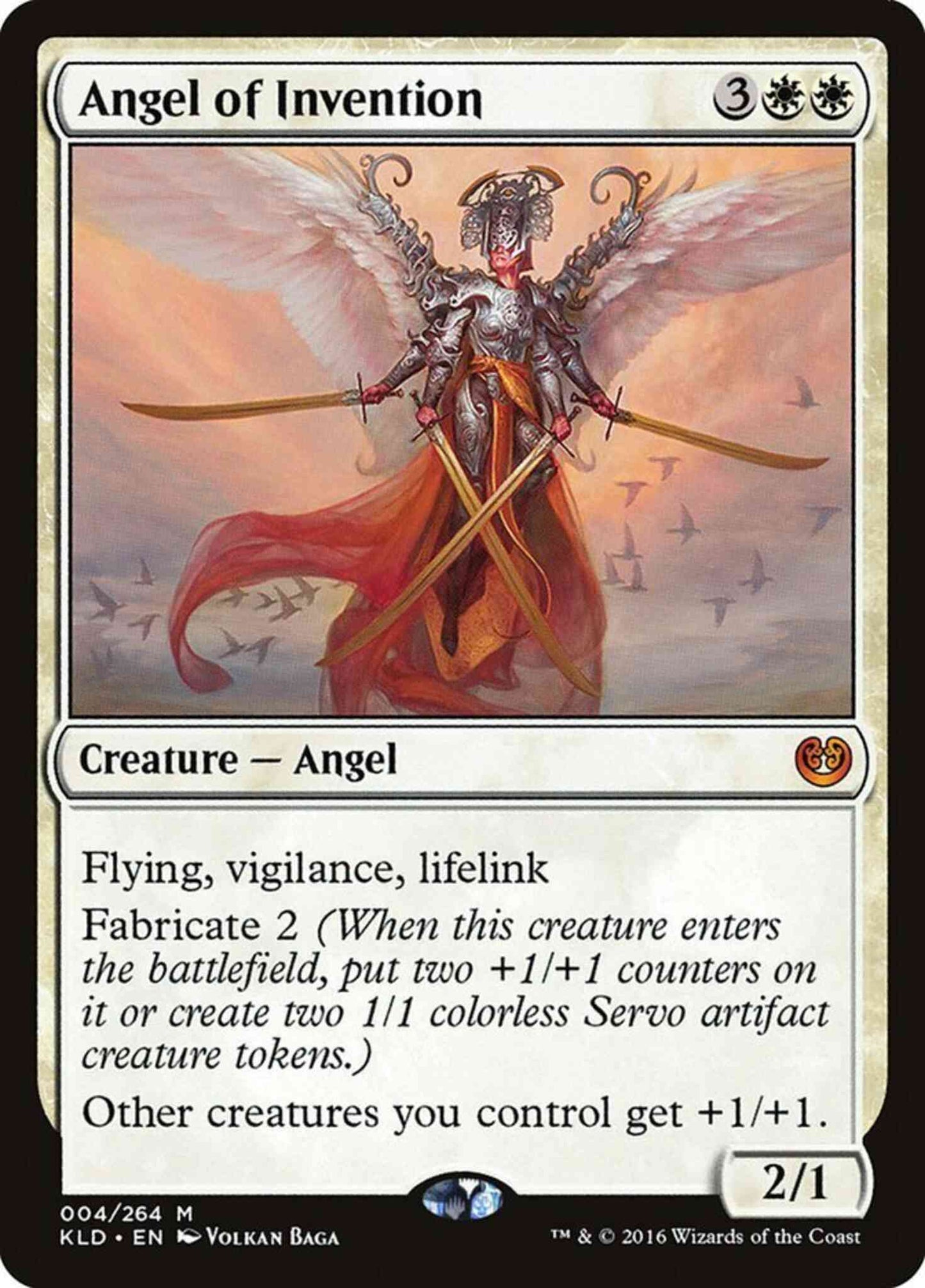 Angel of Invention [4] [Kaladesh] [Non-Foil]