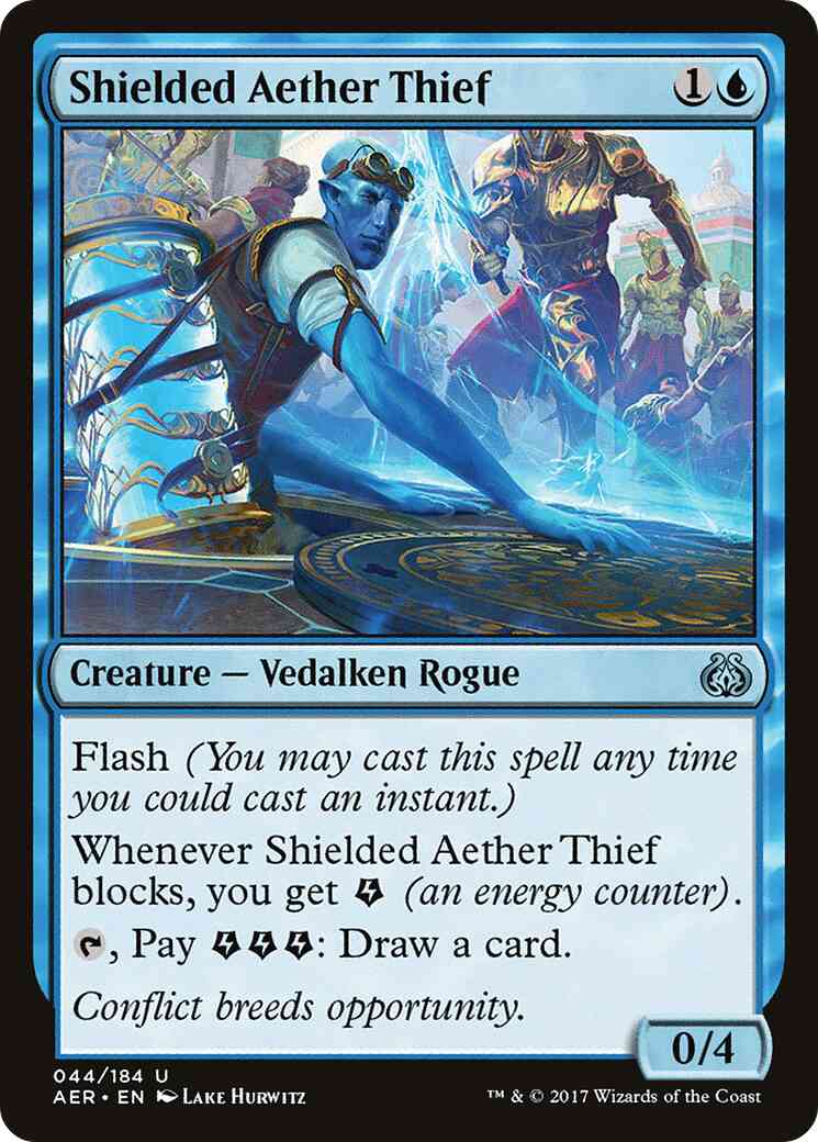 Shielded Aether Thief [44] [Aether Revolt] [Non-Foil]