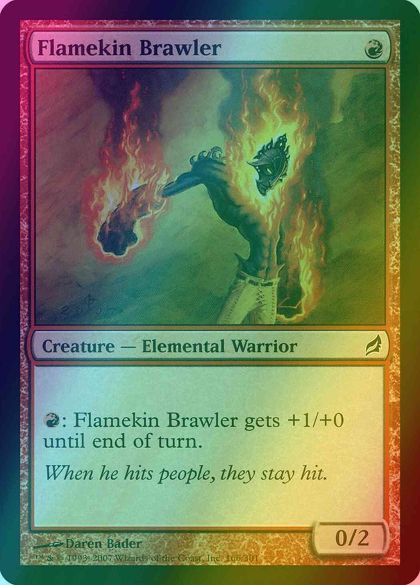 Flamekin Brawler [166] [Lorwyn] [Foil]