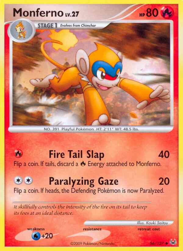 Monferno - 56/127 - Uncommon [pl1-56] [Non-Holo]