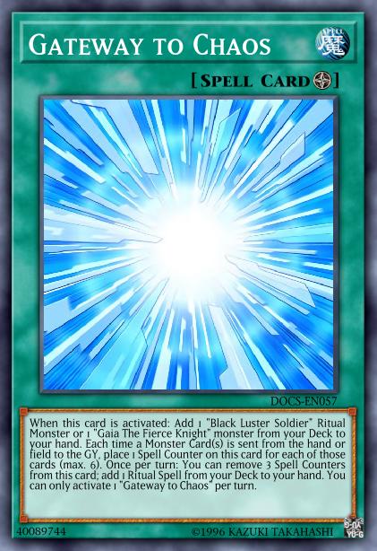 Gateway to Chaos - SHVA-EN058 - Secret Rare - 1st Edition