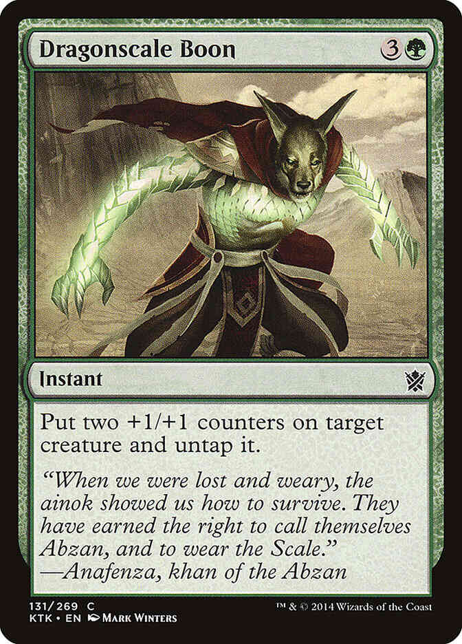 Dragonscale Boon [131] [Khans Of Tarkir] [Non-Foil]