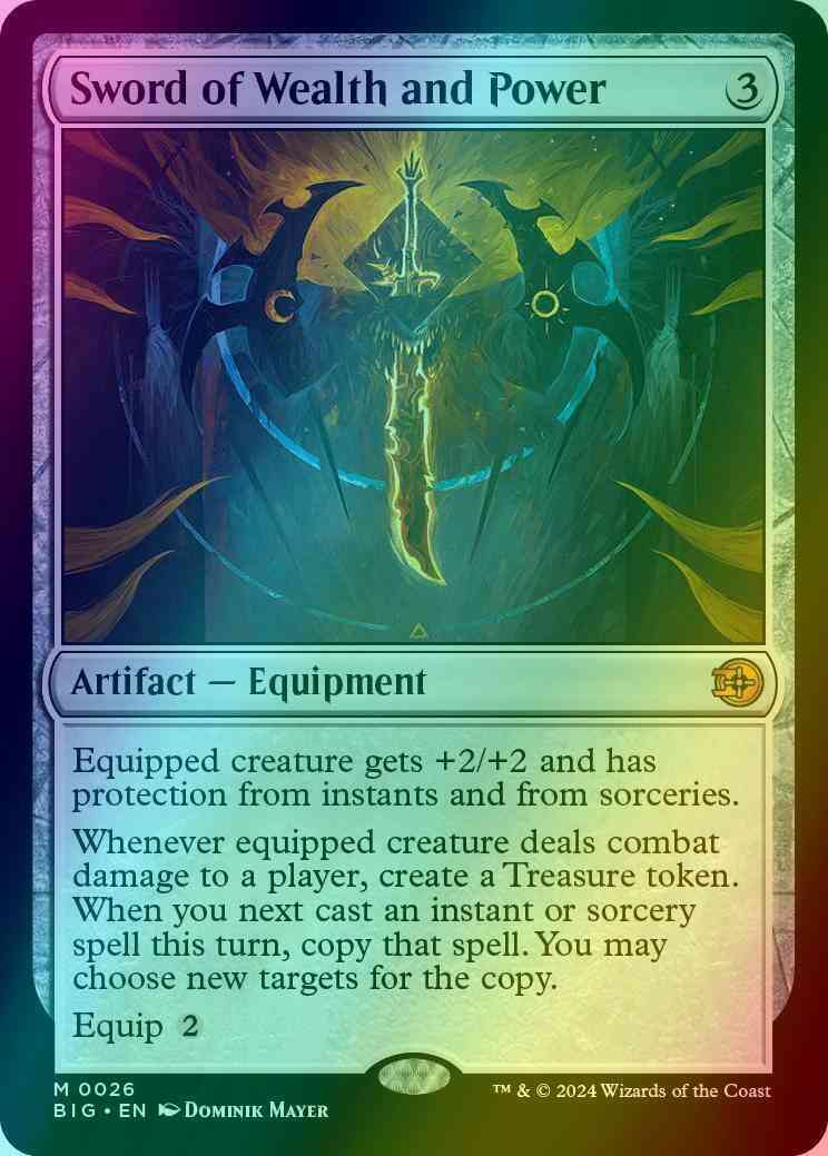 Sword of Wealth and Power [26] [The Big Score] [Foil]