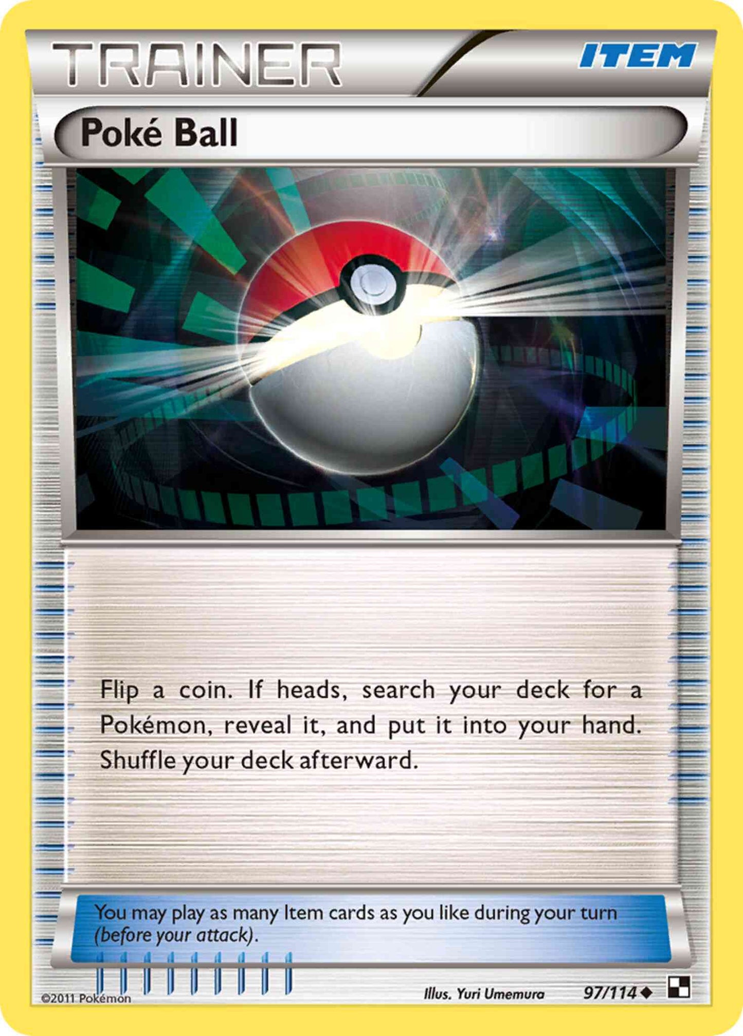Poké Ball - 97/114 - Uncommon [bw1-97] [Non-Holo]