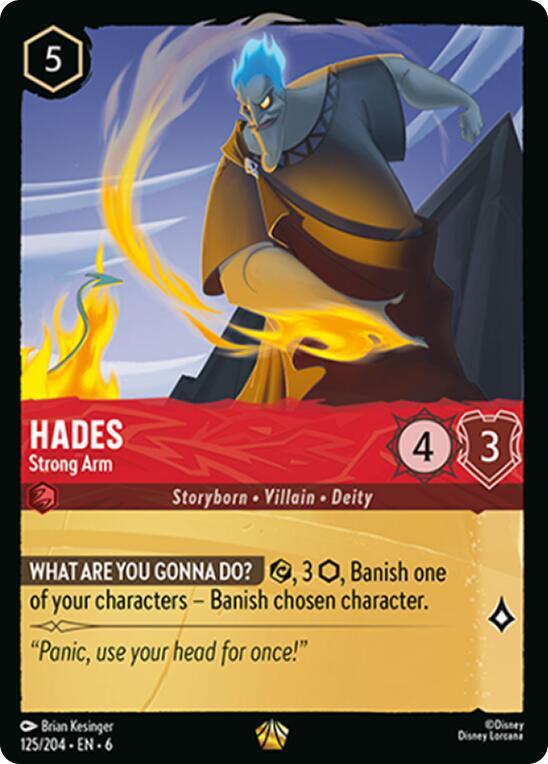 Hades - Strong Arm - 125/204 [Azurite Sea] [Non-Foil]