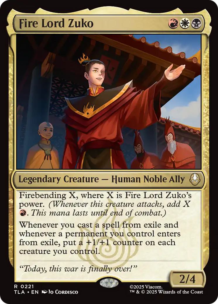 Fire Lord Zuko [221] [Avatar: The Last Airbender] [Non-Foil]