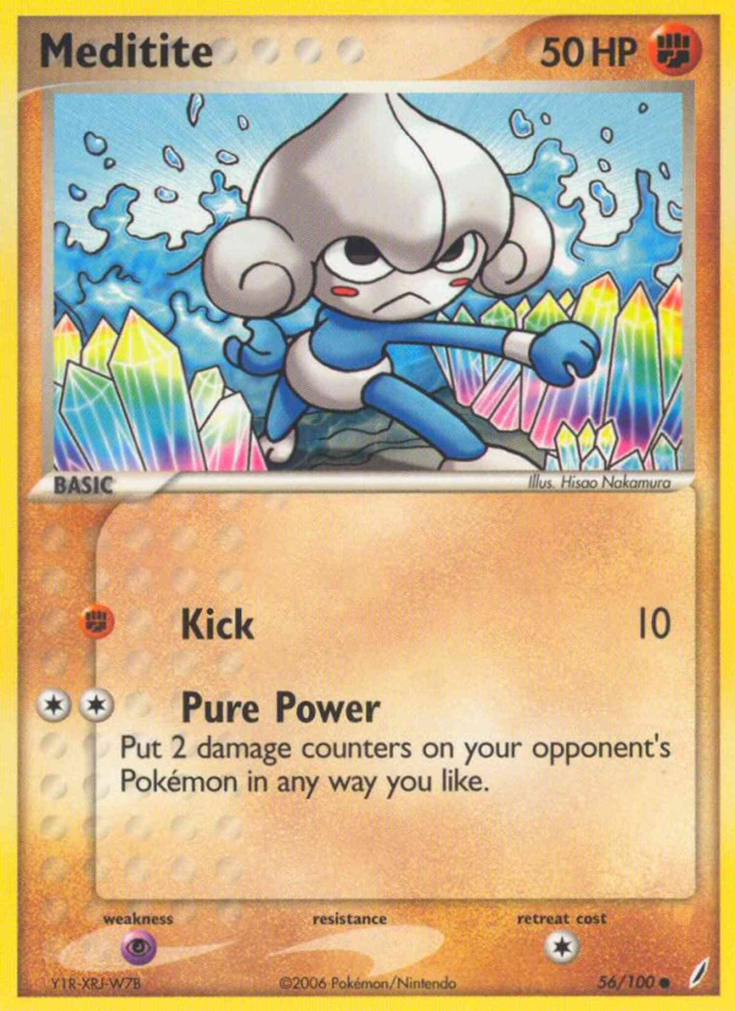 Meditite - 56/100 - Common [ex14-56] [Non-Holo]