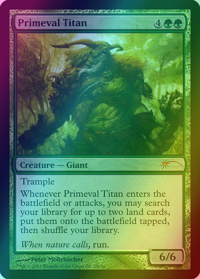 Primeval Titan [2013a] [Grand Prix Promos] [Foil]