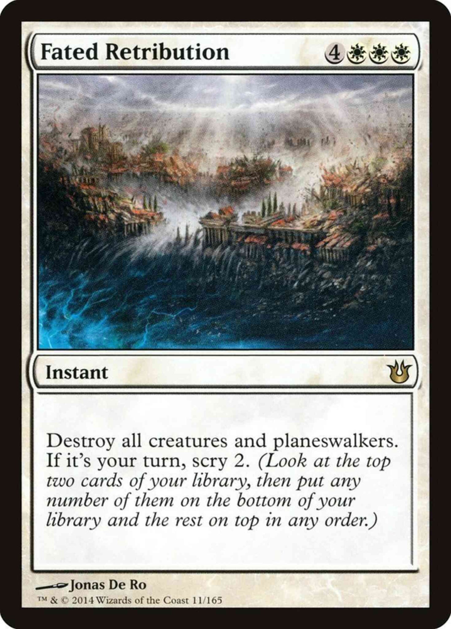 Fated Retribution [11] [Born of the Gods] [Non-Foil]