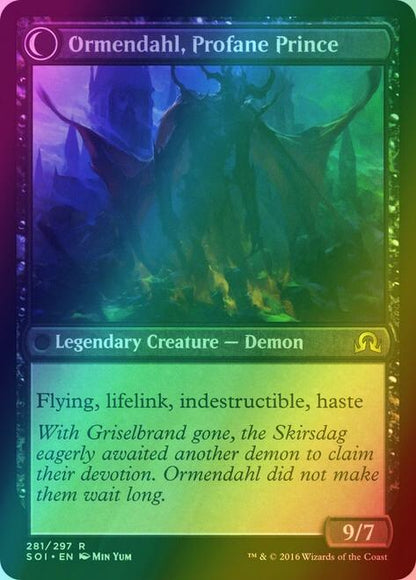 Westvale Abbey // Ormendahl, Profane Prince [281s] [Shadows over Innistrad Promos] [Foil]
