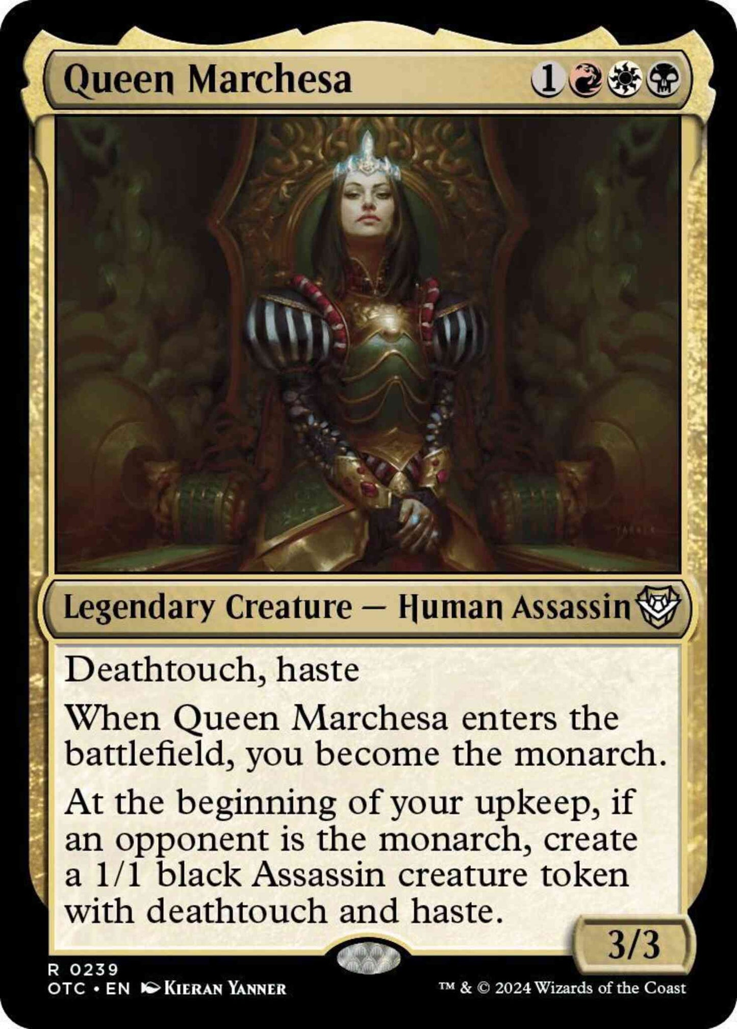 Queen Marchesa [239] [Outlaws of Thunder Junction: Commander] [Non-Foil]