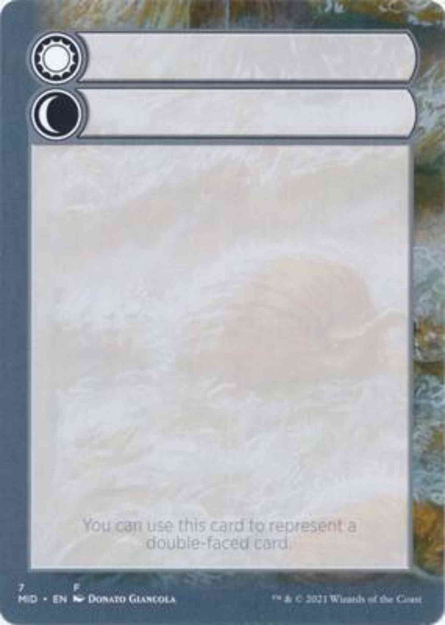 Double-Faced Substitute Card [07] [Innistrad: Midnight Hunt Substitute Cards] [Non-Foil]