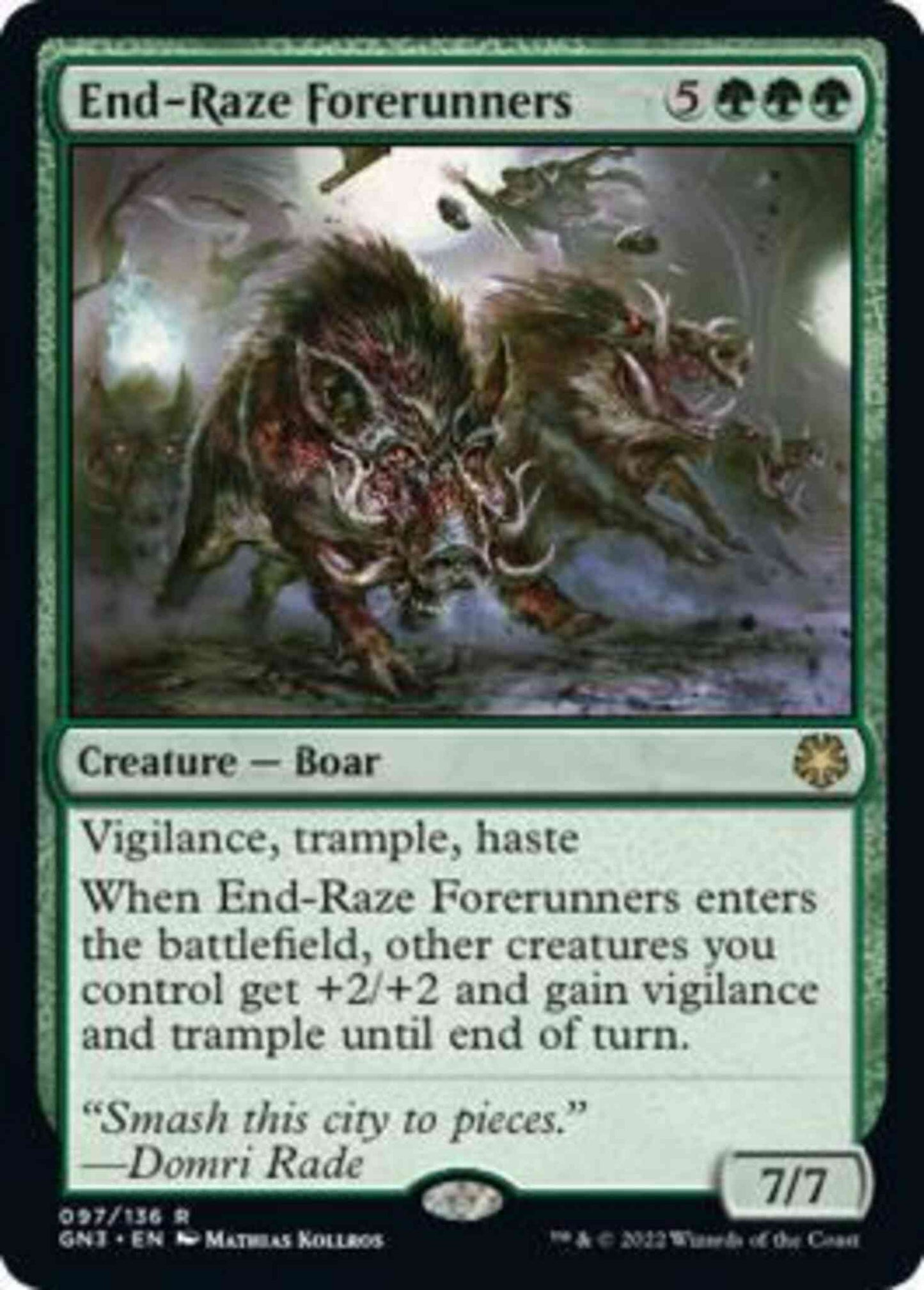 End-Raze Forerunners [97] [Game Night: Free-for-All] [Non-Foil]