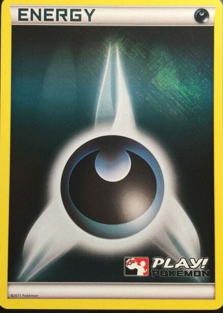Darkness Energy - 2011 Crosshatch Holo Play! Pokemon Promo [Holo]