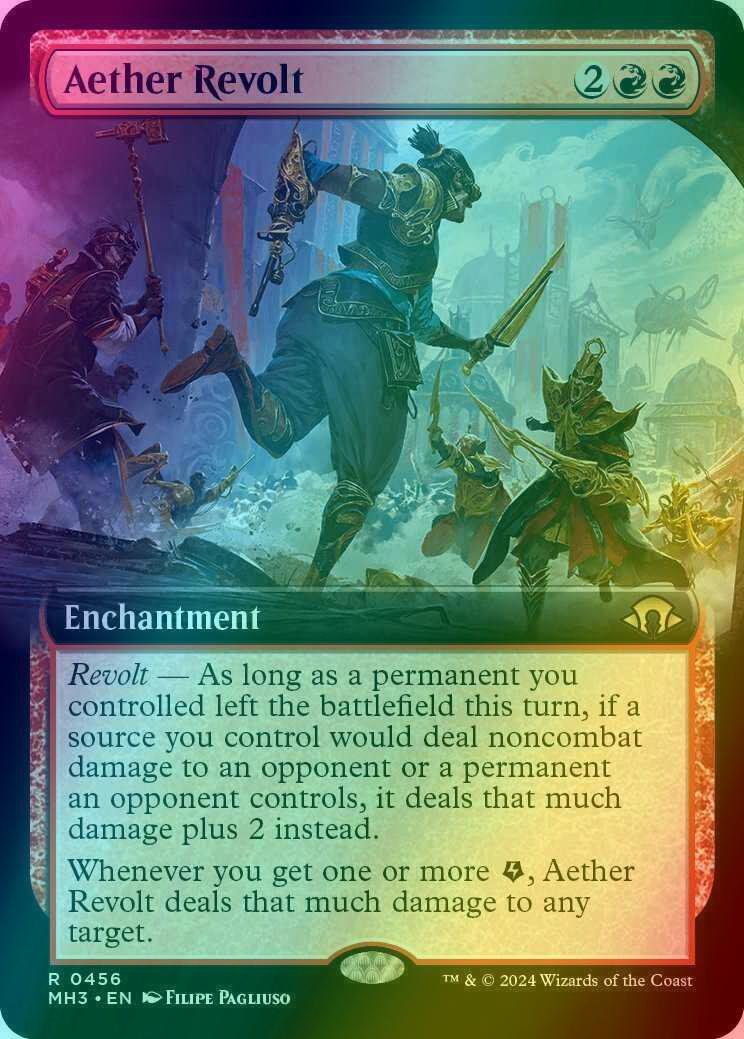 Aether Revolt [456] [Extended Art] [Modern Horizons 3] [Foil]