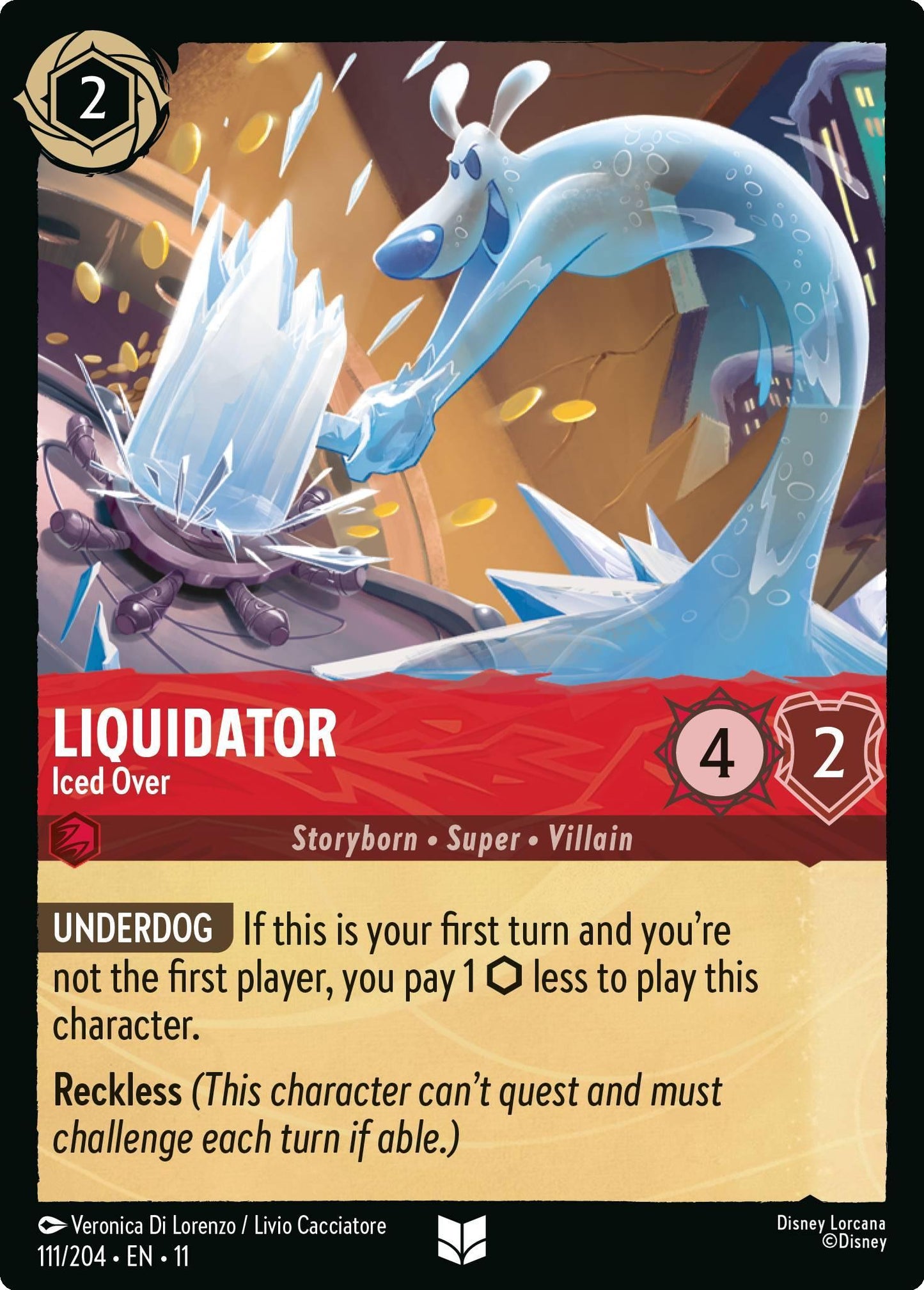 Liquidator - Iced Over - 111/204 [Winterspell] [Non-Foil]