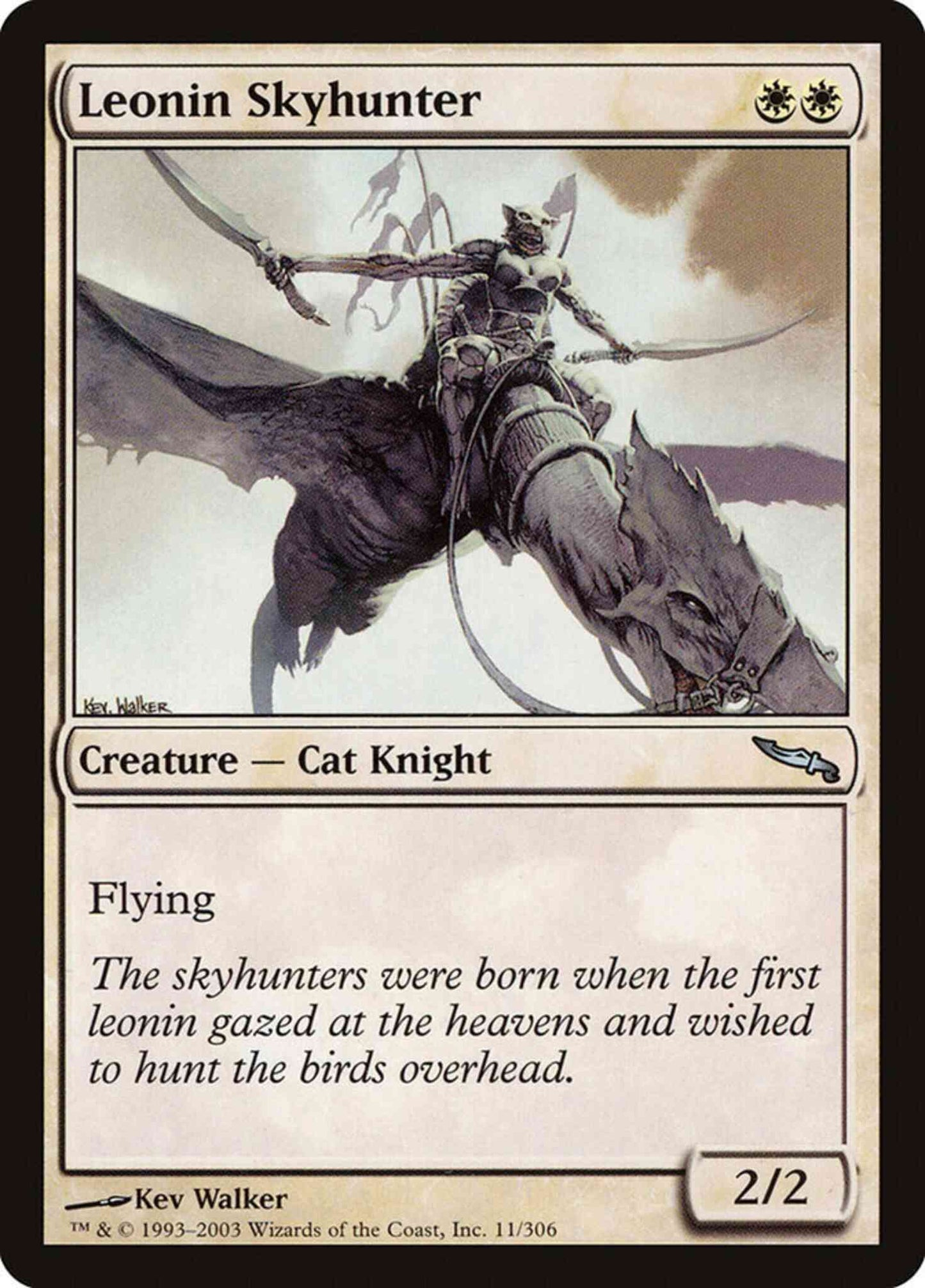 Leonin Skyhunter [11] [Mirrodin] [Non-Foil]