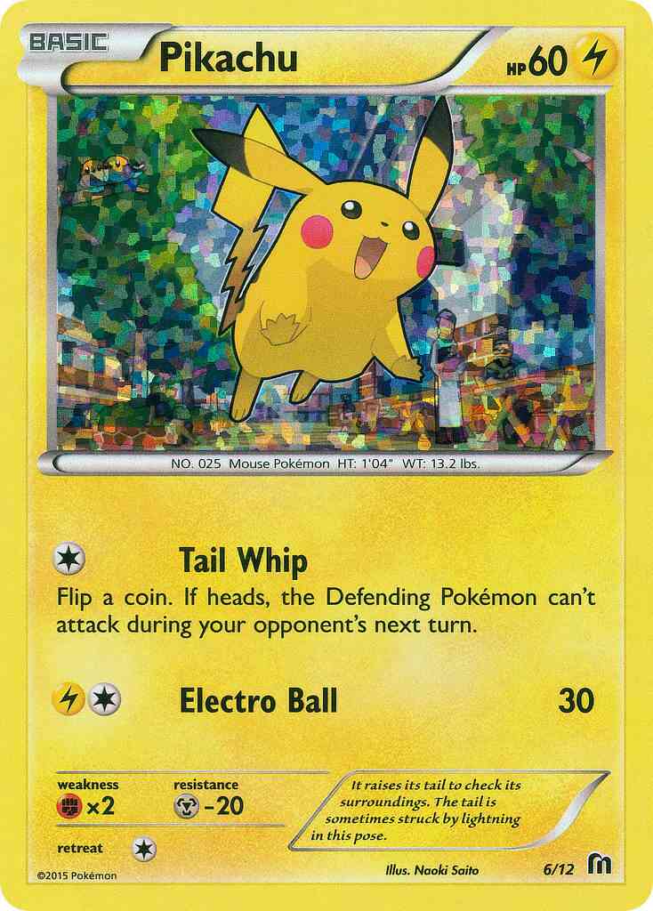 Pikachu - 6/12 - Promo [mcd16-6] [Holo]