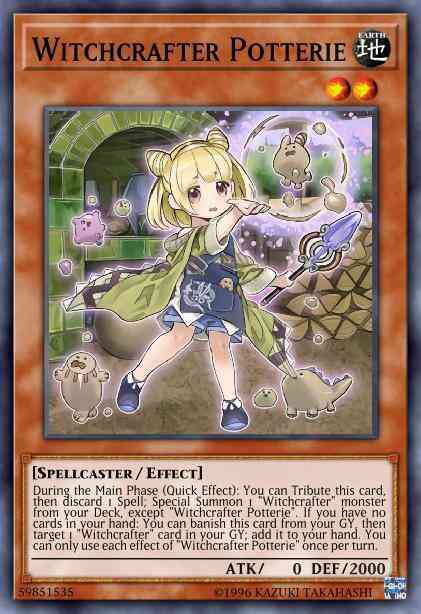 Witchcrafter Potterie - MP20-EN219 - Ultra Rare - 1st Edition