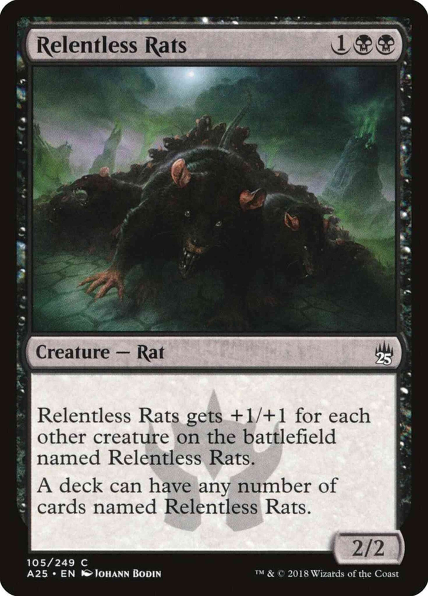 Relentless Rats [105] [Masters 25] [Non-Foil]