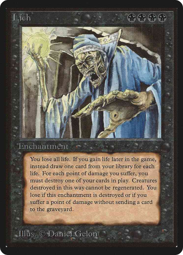 Lich [114] [Limited Edition Beta] [Non-Foil]