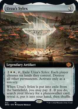 Urza's Sylex [312] [Extended Art] [The Brothers' War] [Non-Foil]