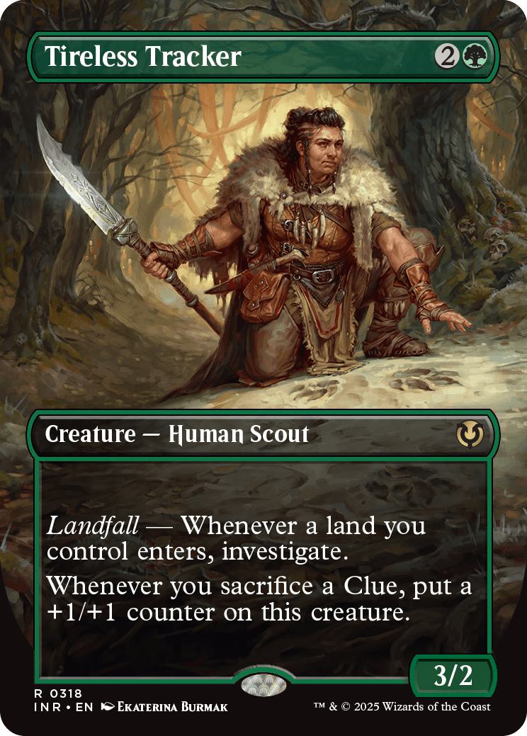 Tireless Tracker [318] [Borderless] [Innistrad Remastered] [Non-Foil]