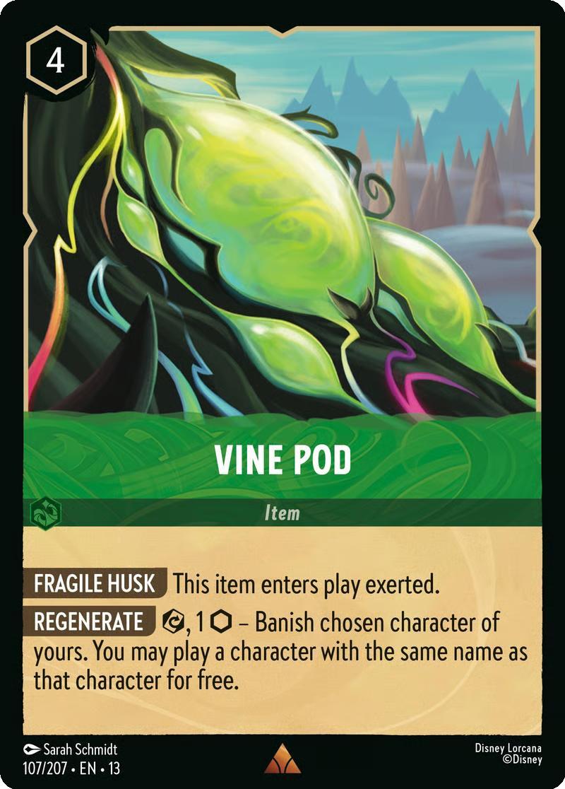 Vine Pod - 107/204 [Attack of the Vine!] [Non-Foil]