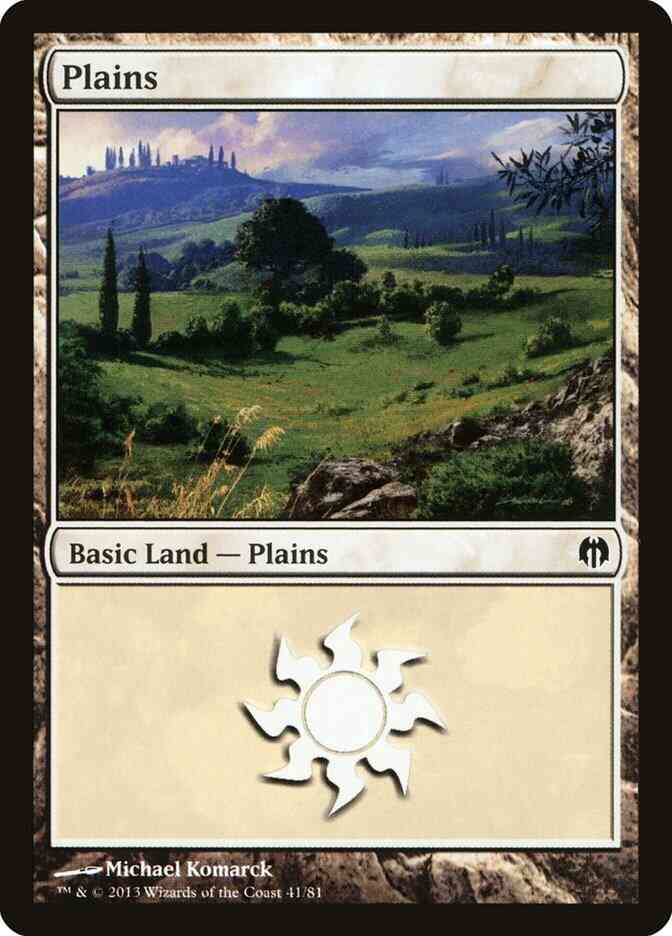 Plains [41] [Duel Decks Heroes vs Monsters] [Non-Foil]