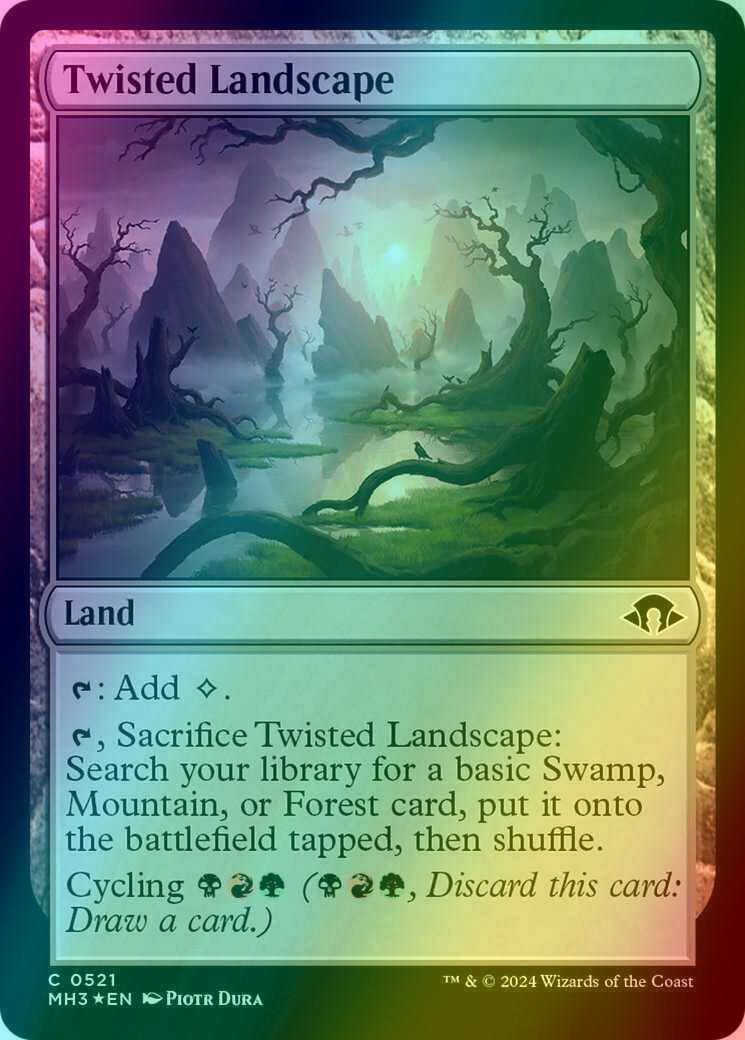 Twisted Landscape [521] [Modern Horizons 3] [Ripple Foil]