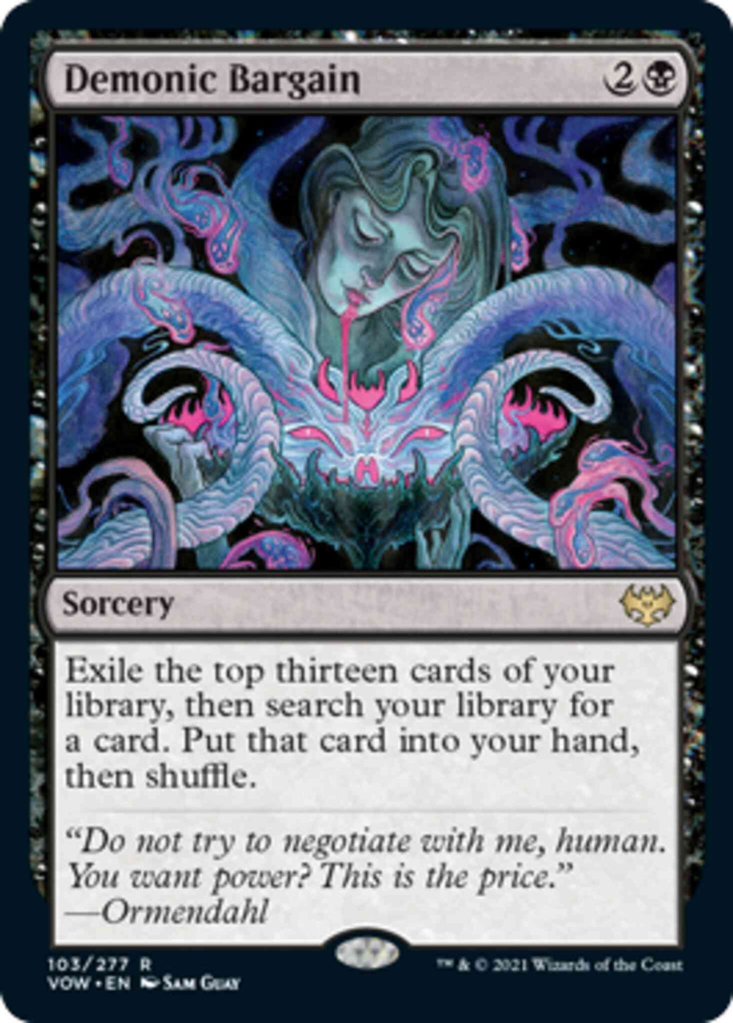 Demonic Bargain [103] [Innistrad: Crimson Vow] [Non-Foil]