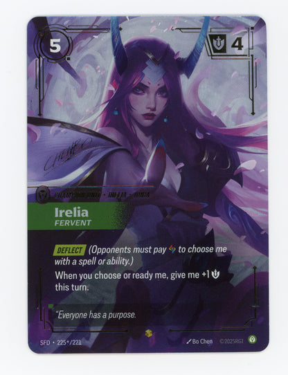 Irelia - Fervent — Signature|Foil — ID 19205