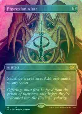 Phyrexian Altar [396] [Borderless] [Double Masters 2022] [Foil]