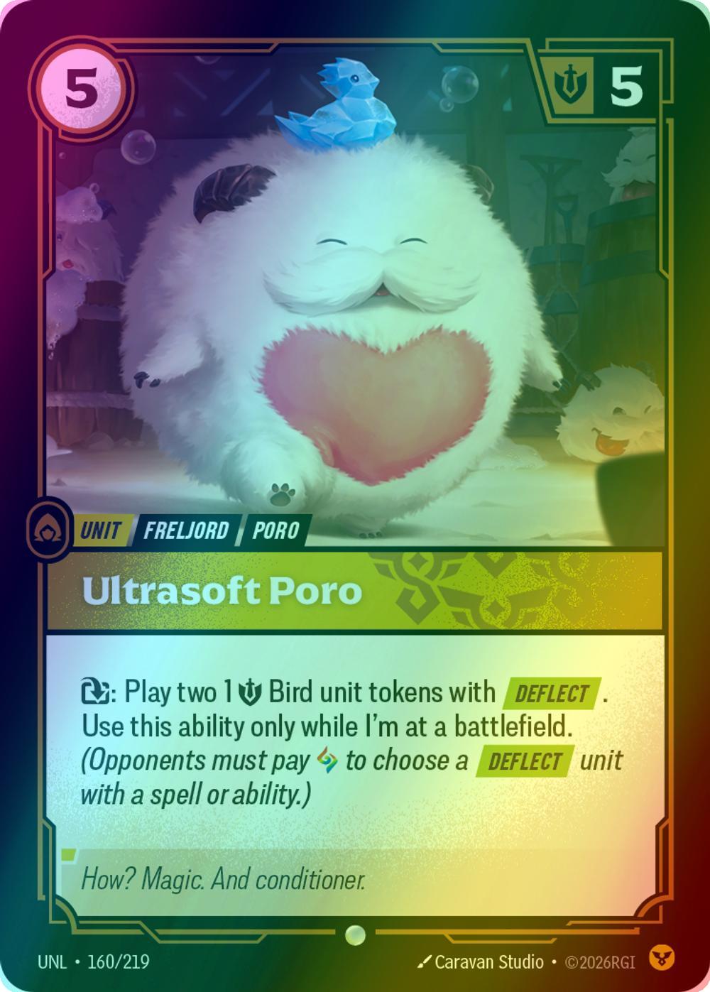 Ultrasoft Poro - 160/219 [Unleashed] [Foil]