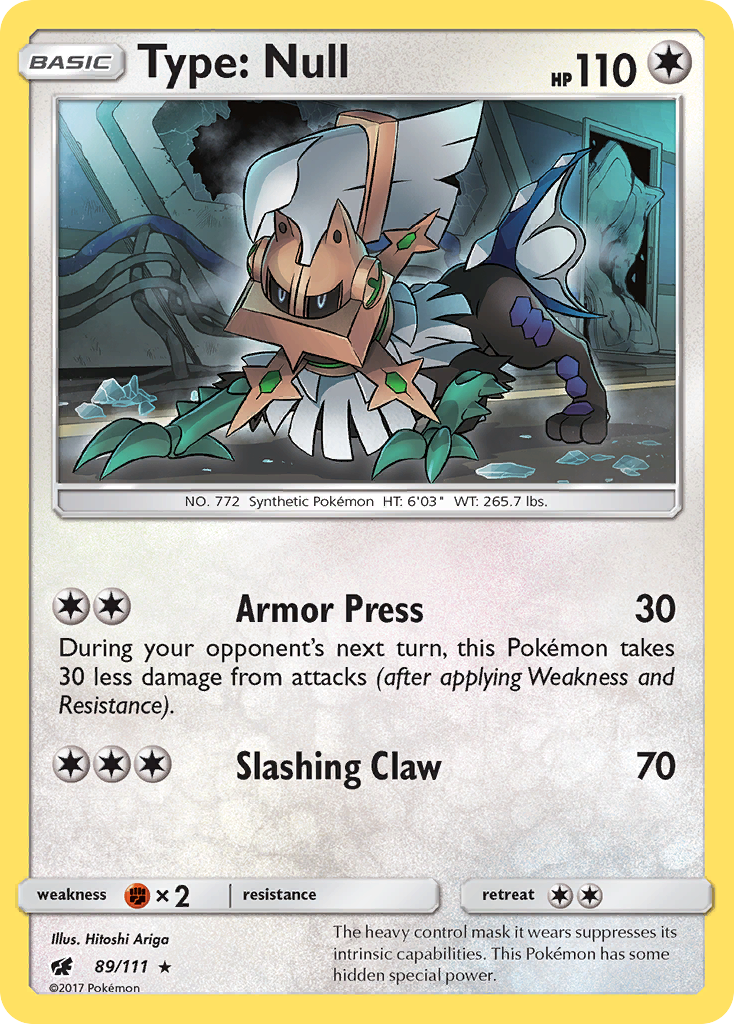 Type: Null - Theme Deck - 89/111 - Rare F[sm4-89] [Non-Holo]