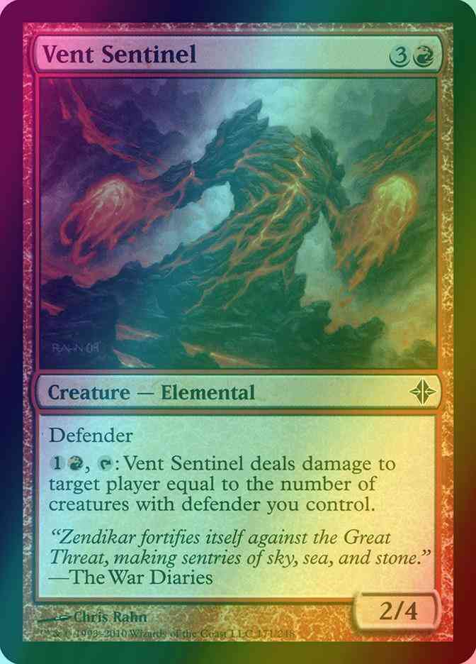 Vent Sentinel [171] [Rise Of The Eldrazi] [Foil]