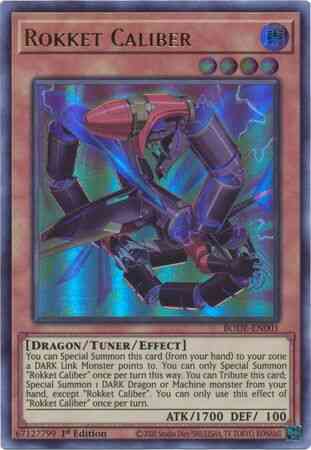 Rokket Caliber - BODE-EN001 - Ultra Rare - 1st Edition