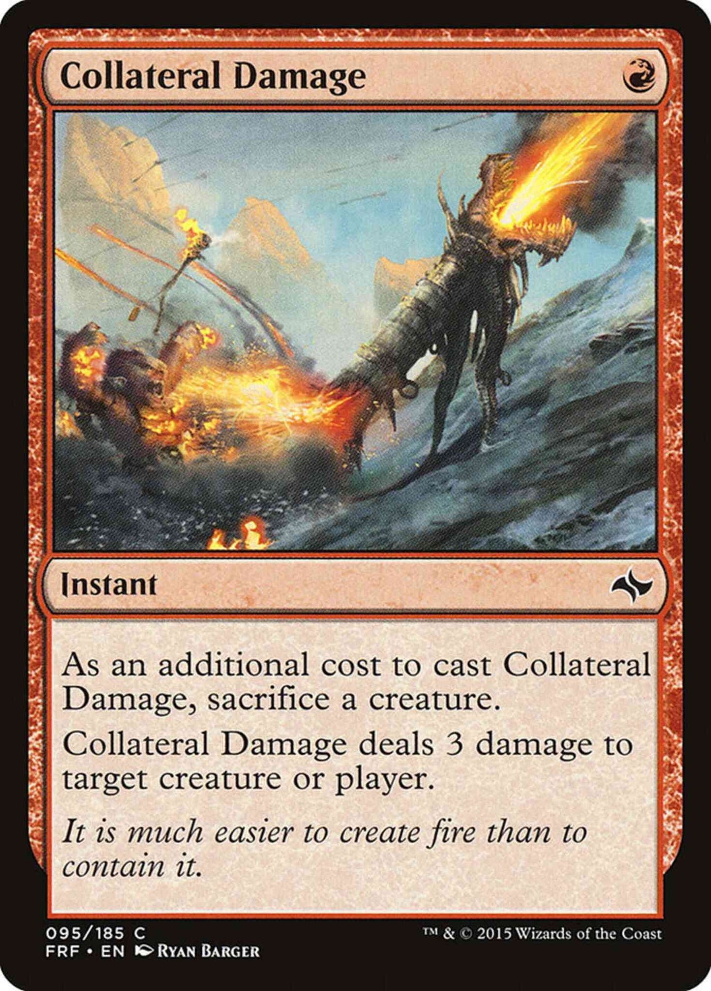 Collateral Damage [95] [Fate Reforged] [Non-Foil]