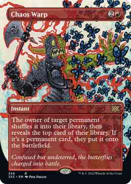 Chaos Warp [359] [Borderless] [Double Masters 2022] [Non-Foil]