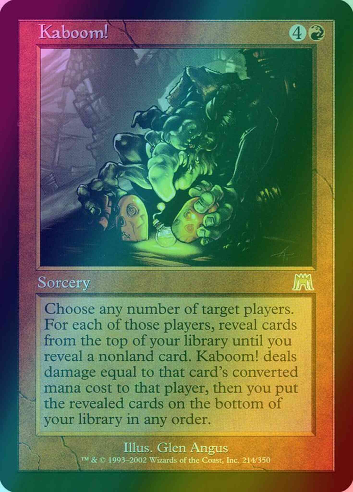 Kaboom! [214] [Onslaught] [Foil] – Face to Face Games