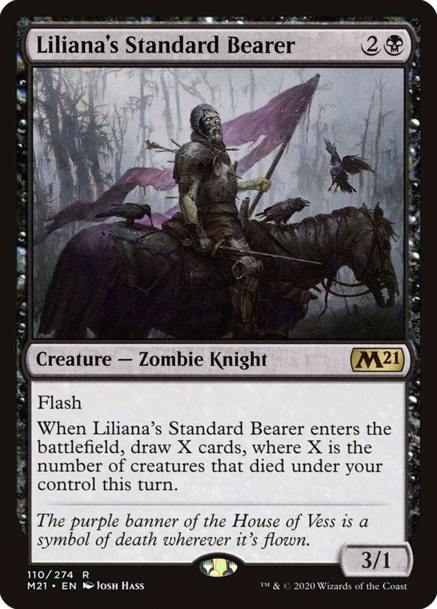 Liliana's Standard Bearer [110] [Core Set 2021] [Non-Foil]