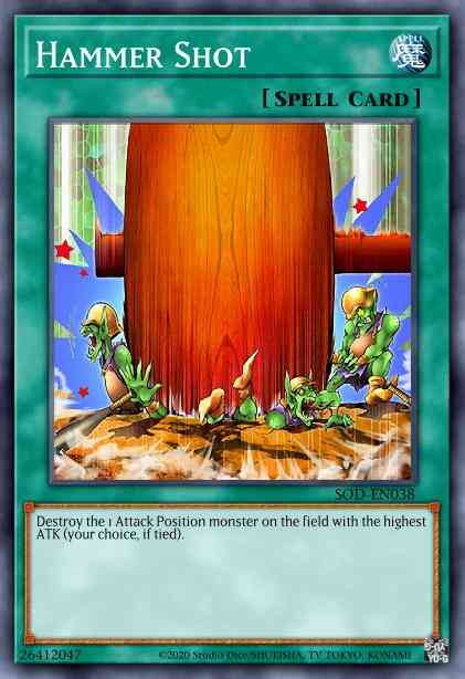 Hammer Shot - DR3-EN038 - Rare - Unlimited