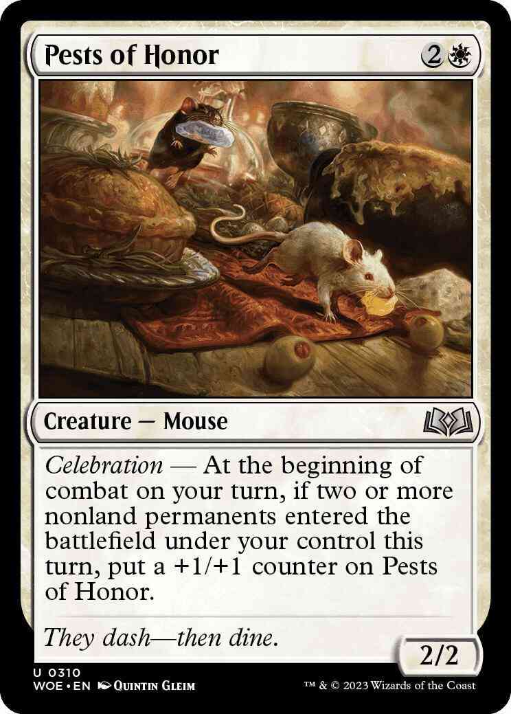 Pests of Honor [310] [Jumpstart Exclusive] [Wilds of Eldraine] [Non-Foil]