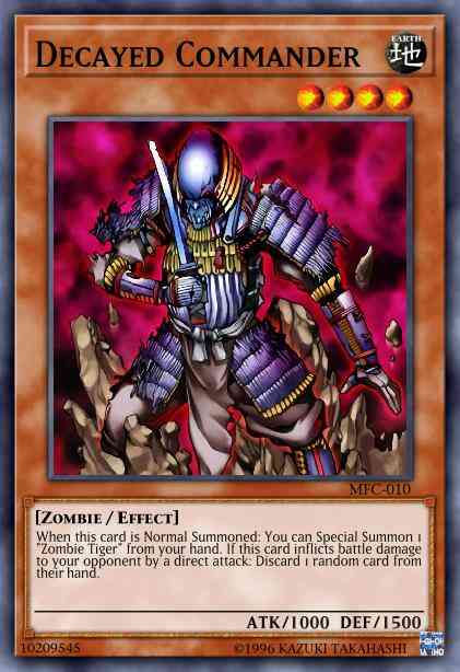 Decayed Commander - MFC-010 - Common - Unlimited
