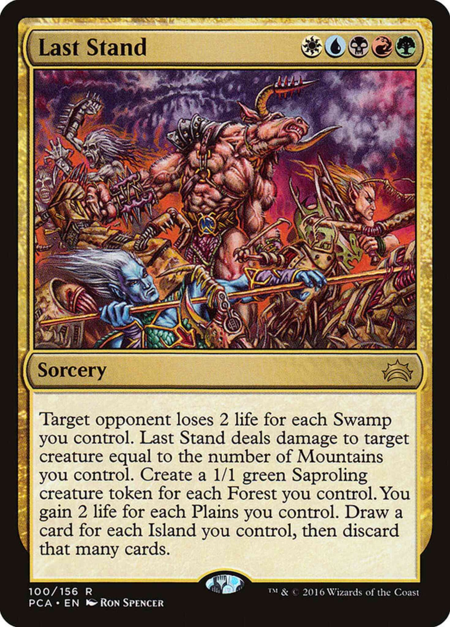 Last Stand [100] [Planechase Anthology] [Non-Foil]