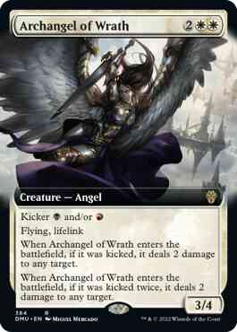 Archangel of Wrath [384] [Extended Art] [Dominaria United] [Non-Foil]