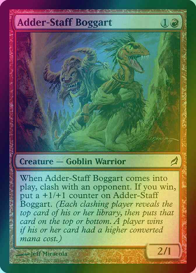 Adder-Staff Boggart [148] [Lorwyn] [Foil]