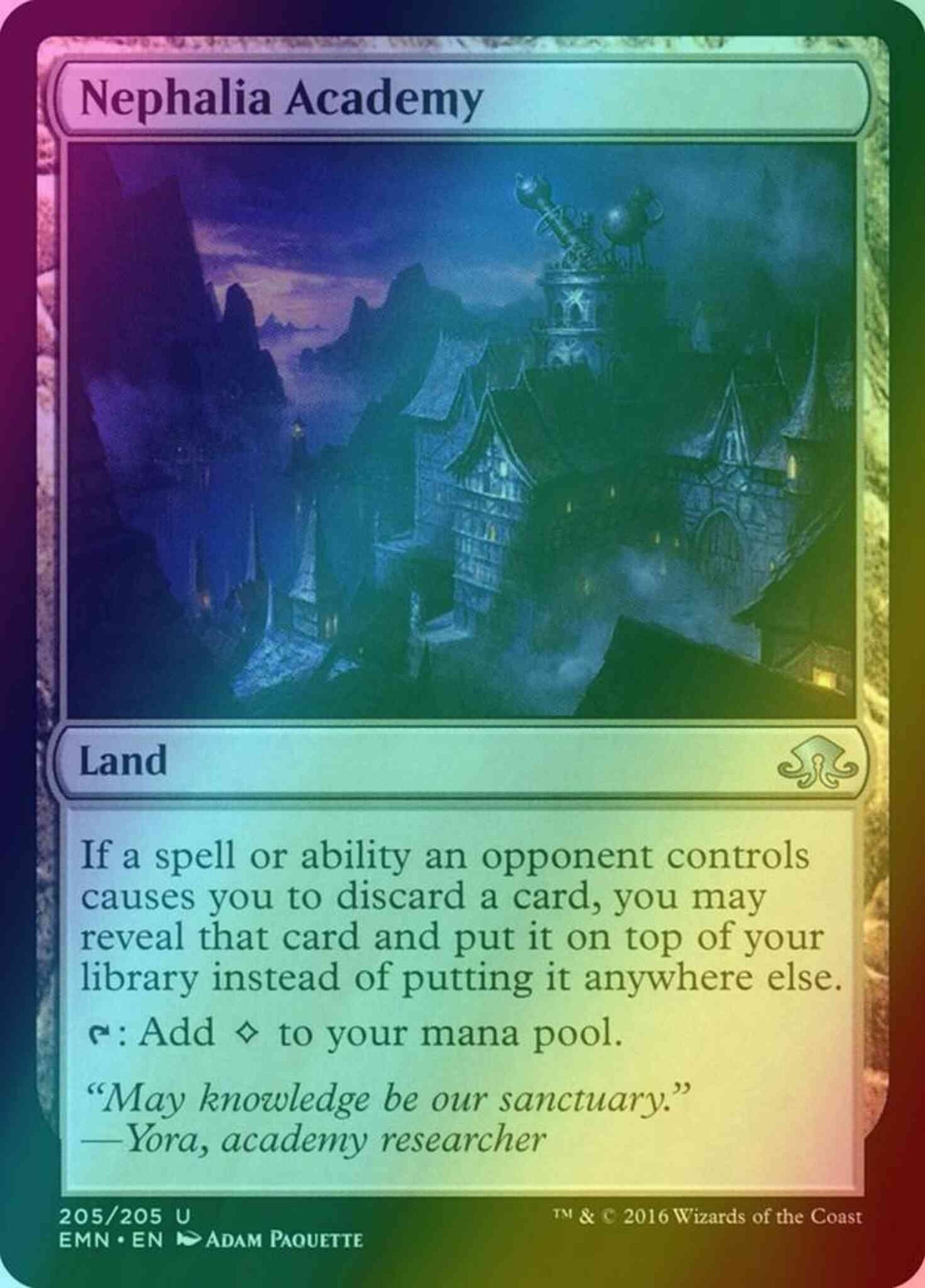 Nephalia Academy [205] [Eldritch Moon] [Foil]