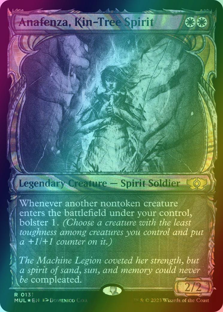 Anafenza, Kin-Tree Spirit [131] [Planar Showcase] [Multiverse Legends] [Halo Foil]