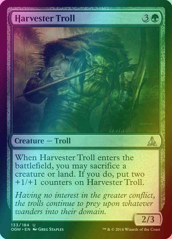 Harvester Troll [133] [Oath of the Gatewatch] [Foil]